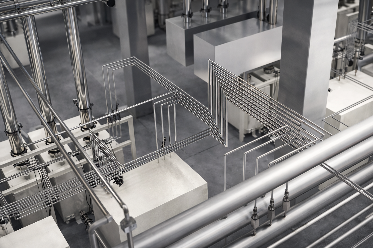 고순도 배관 시스템 상세